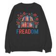 Reading Freadom Freedom Book Lover 4th Of July Men Women Unisex Sweatshirt Reading Freadom Freedom Book Lover 4th Of July Men Women Unisex Sweatshirt