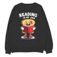Reading Is My Jam I Love To Read Books Unisex Sweatshirt