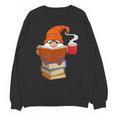 Reading Lover Book Graphic Gnome Unisex Sweatshirt Reading Lover Book Graphic Gnome Unisex Sweatshirt