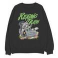 Reading Trash Racoon Bookworm Bookish Librarian Book Lover Unisex Sweatshirt Reading Trash Racoon Bookworm Bookish Librarian Book Lover Unisex Sweatshirt