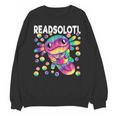 Readsolotl Cute Axolotl Book Lover Reading Women Girls Unisex Sweatshirt