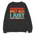 Retro Superheroes Art Graphic Novels Vintage Comic Books Unisex Sweatshirt