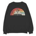 Retro Vintage Wildflowers Book Shirt Book Lover Unisex Sweatshirt