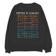 Return To Library Card Book Due Date Bookish Reading Unisex Sweatshirt Return To Library Card Book Due Date Bookish Reading Unisex Sweatshirt