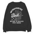 Romance Reader Spicy Book Merch Book Lovers Bookish Women Unisex Sweatshirt Romance Reader Spicy Book Merch Book Lovers Bookish Women Unisex Sweatshirt