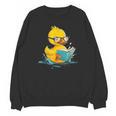 Rubber Duck Reading Book Reader Books Rubber Duckie Unisex Sweatshirt Rubber Duck Reading Book Reader Books Rubber Duckie Unisex Sweatshirt