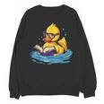 Rubber Duck Reading Book Swim Rubber Duckling Rubber Duckie Unisex Sweatshirt Rubber Duck Reading Book Swim Rubber Duckling Rubber Duckie Unisex Sweatshirt