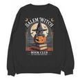 Salem Witch Book Club All Witches Welcome Halloween Reading Unisex Sweatshirt Salem Witch Book Club All Witches Welcome Halloween Reading Unisex Sweatshirt