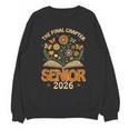 Senior 2026 Final Chapter Retro Book Lover Last First Day Unisex Sweatshirt