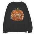 Smart Book Pumpkin Retro Fall Teacher Reading Halloween Unisex Sweatshirt Smart Book Pumpkin Retro Fall Teacher Reading Halloween Unisex Sweatshirt