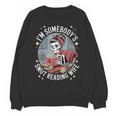 Smut Book Reader Romance Novel Somebody's Smut Reading Wife Unisex Sweatshirt