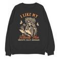 Smut Reader Spicy Book Dark Romance I Like My Fictional Men Unisex Sweatshirt