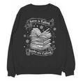 Snow Is Falling Books Are Calling Winter Reading Unisex Sweatshirt Snow Is Falling Books Are Calling Winter Reading Unisex Sweatshirt