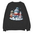 Snowman Reading Books Lovers Librarian Bookworm Christmas Unisex Sweatshirt Snowman Reading Books Lovers Librarian Bookworm Christmas Unisex Sweatshirt