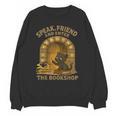 Speak Friend Enter Bookshop Magic Panther Unisex Sweatshirt Speak Friend Enter Bookshop Magic Panther Unisex Sweatshirt