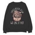 Spicy Book Club Dark Romance Reader Spicy Bookish Skeleton Unisex Sweatshirt Spicy Book Club Dark Romance Reader Spicy Bookish Skeleton Unisex Sweatshirt