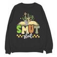 Spicy Book Lover Smut Slut Romance Reading Librarian Unisex Sweatshirt