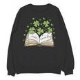 St Patricks Day Book Lover Librarian Reading Saint Pattys Unisex Sweatshirt