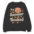 My Summer Is All Booked Book Lover Reading Vacation 2025 Unisex Sweatshirt