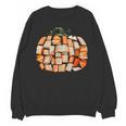 Thanksgiving Fall Books Pumpkins Vintage Library Teacher Kid Unisex Sweatshirt Thanksgiving Fall Books Pumpkins Vintage Library Teacher Kid Unisex Sweatshirt