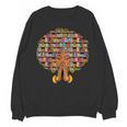 History Month Afro Women Girls Book Lover Librarian Unisex Sweatshirt History Month Afro Women Girls Book Lover Librarian Unisex Sweatshirt