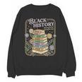History Month Books Retro Black African Teacher Women Unisex Sweatshirt