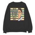 Never Underestimate Girl Read Book Reading Librarian Women Unisex Sweatshirt
