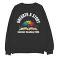 Unearth a Story 2026 Summer Reading Program Tree Book Unisex Sweatshirt