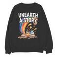 Unearth A Story Rainbow Treasure Book Unisex Sweatshirt