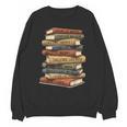 Vintage Books History Retro Book Lover Teacher Unisex Sweatshirt Vintage Books History Retro Book Lover Teacher Unisex Sweatshirt
