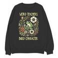 Weird Teachers Build Character Frog Reading Book Librarian Unisex Sweatshirt Weird Teachers Build Character Frog Reading Book Librarian Unisex Sweatshirt