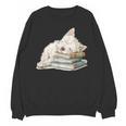 West Highland Terrier Books Dog Breed Westie For Men Women Girls Kids Unisex Sweatshirt