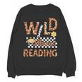 Wild About Reading Teacher Reading Books Back To School Unisex Sweatshirt Wild About Reading Teacher Reading Books Back To School Unisex Sweatshirt