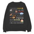 I Will Read Books On a Boat & Everywhere Reading Unisex Sweatshirt