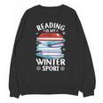 Winter Reading Book Bookworm Winter Unisex Sweatshirt Winter Reading Book Bookworm Winter Unisex Sweatshirt