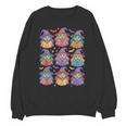 Witches Reading Books Halloween Cute Teens Kids Unisex Sweatshirt