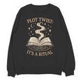 Witchy Book Club Pagan Reader Occult Fiction Coven Ritual Unisex Sweatshirt