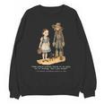 Wizard Of Oz Book Quote Scarecrow Dorothy Retro Drawing Unisex Sweatshirt