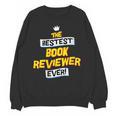 Women's Best Book Reviewer Critic Job Occupation Unisex Sweatshirt