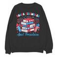 Women's Books Fireworks And Freedom Independence Day Book Lover Unisex Sweatshirt Women's Books Fireworks And Freedom Independence Day Book Lover Unisex Sweatshirt