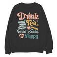 Women's Drink Tea Read Books Nerd Book Reader Book Reading Lover Unisex Sweatshirt Women's Drink Tea Read Books Nerd Book Reader Book Reading Lover Unisex Sweatshirt