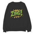 ZING Comic Book Retro Artwork – Cartoon Collector Unisex Sweatshirt
