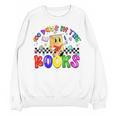 100 Days In The Book Fun 100 Days Of School Boy Girl Teacher Unisex Sweatshirt 100 Days In The Book Fun 100 Days Of School Boy Girl Teacher Unisex Sweatshirt