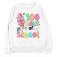 100th Day Of School Teacher Books 100 Days Of School Women Unisex Sweatshirt