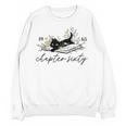 1965 Chapter Sixty Book Cat Lover 60th Birthday For Men Women Unisex Sweatshirt