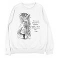 Alice Adventures Wonderland Vintage Book Quote Lewis Carrol Unisex Sweatshirt Alice Adventures Wonderland Vintage Book Quote Lewis Carrol Unisex Sweatshirt