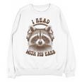 Audio Book Reader Book Lover Raccoon I Read With My Ears Unisex Sweatshirt Audio Book Reader Book Lover Raccoon I Read With My Ears Unisex Sweatshirt