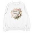 Barely Tolerable Book Lover Bookish Floral Bookworm Unisex Sweatshirt