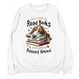 Basset Hound Dog Breed I Just Want To Read Books And Pet My Unisex Sweatshirt Basset Hound Dog Breed I Just Want To Read Books And Pet My Unisex Sweatshirt