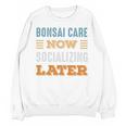 Bonsai Care Now Minimal Socializing Introvert Vintage Unisex Sweatshirt Bonsai Care Now Minimal Socializing Introvert Vintage Unisex Sweatshirt